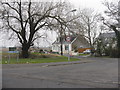 Road junction at Letham