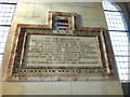 St Peter, Froxfield Green: memorial (E)