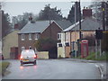 Maiden Newton: phone box on the A356