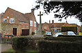 St Leonard, Flamstead - War Memorial from churchyard