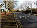 15mph speed limit on an approach road to Newport International Sports Village