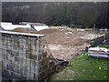 SD9927 : Re-developing the skate park at Calder Holmes Park, Hebden Bridge by Phil Champion