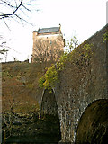 NM6947 : Kinlochaline Castle and the bridge by nairnbairn