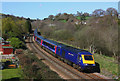 High Speed Train arriving at Totnes