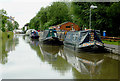 Moorings and boatyard in Stratford-upon-Avon, Warwickshire