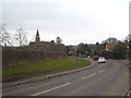 ST6718 : The A30 approaching Milborne Port from the west by Rod Allday