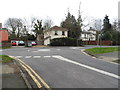 School Lane at the junction of Green Lane