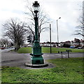 Commemorative fountain and lamp, Horfield Common, Bristol