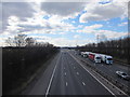 The M56 in the direction of Chester and Ellesmere Port