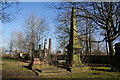 Part of the churchyard of St James, Church Kirk