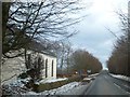 Chapel and road junction on Brendon Hill