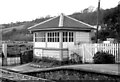 W7572 : Signal cabin, Little Island station near Cork by Albert Bridge