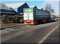 Eddie Stobart lorry in Caswell Way, Newport