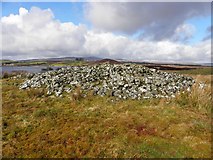 H5777 : Stone cairn in the townland of Loughmacrory by Kenneth  Allen