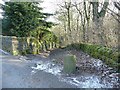 The top of Cat Lane, Greetland