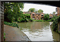 The canal in Stratford-upon-Avon, Warwickshire