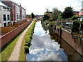 A view south from canal bridge 15, Kidderminster