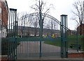 Entrance to Royal North Gardens, Holloway