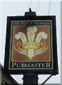 The Prince of Wales Sign, Burncross Road, Chapeltown, near Sheffield