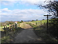 Track and Path Junction, Lord Derby Road