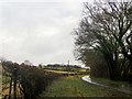 Pednor Bottom: view west, on a rainy day in March