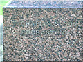SP0891 : Monumental mason's name, Witton Cemetery by Robin Stott