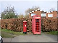 Post Box and K6 Phone Kiosk