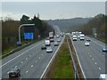 The M3 looking south