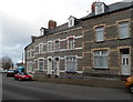 Houses at a bend in High Street, Penarth