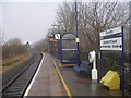 SD4698 : Staveley railway station by John Slater