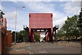 The bascule bridge on Rotherhithe Street