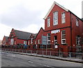 Court Road side of Holton Primary School, Barry