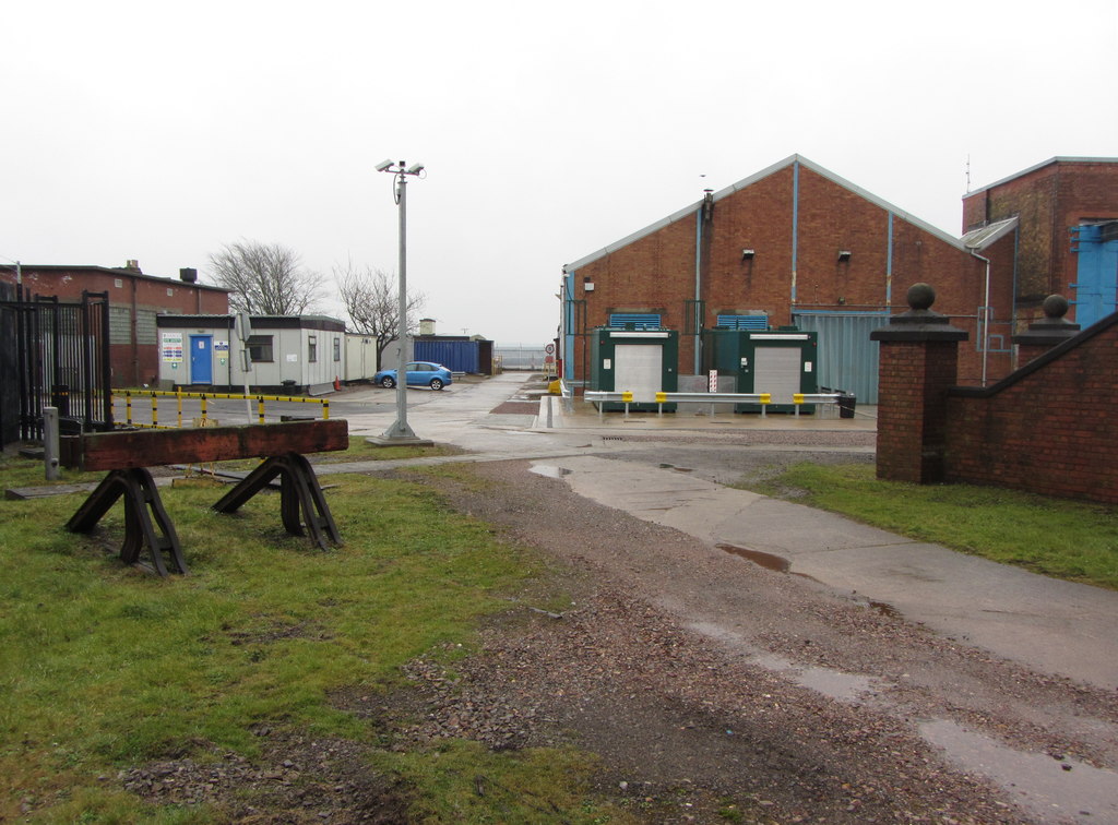 End of the Sudbrook branch © Gareth James :: Geograph Britain and Ireland