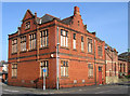 Warrington - Wycliffe Memorial Building at road junction