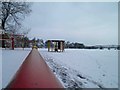 Broomhill Park in the snow