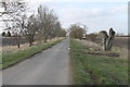 Blankney Drove towards Willow Grove Farm