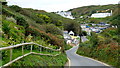 Porthcurno village