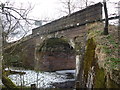 Rural East Renfrewshire : Tannoch Road Railway Bridge, Uplawmoor Station