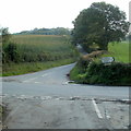 Crossroads south of Llandegveth