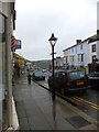 Coinagehall Street, Helston, in heavy rain