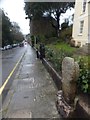 Cross Street, Helston, and its stone cross