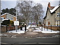 Coalville Park entrance, London Road