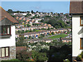 View between houses, Moor View Drive, Teignmouth