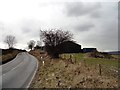 View along Fellside Road to Byermoor Farm