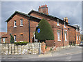 Grade II listed houses at the top of Town Street