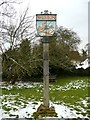 Village sign, Weston