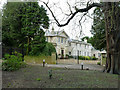 TL1395 : Alwalton Hall from the churchyard by Alan Murray-Rust