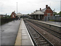 SE8910 : Scunthorpe railway station, Lincolnshire, 2011 by Nigel Thompson