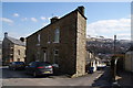 Terraced housing on a slope