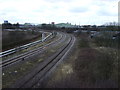 Railway towards Immingham Dock